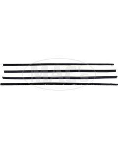 Belt Weatherstrip Kit - 4 Pieces - Ranchero