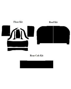 1967-72 Ford Pickup AcoustiSHIELD, Complete Cab Insulation Kit