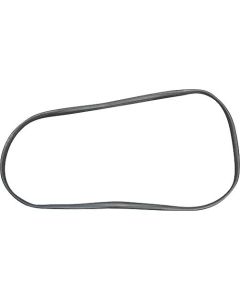 Ford Pickup Truck Rear Window Seal - Grooved For Chrome - Ranger With Stationary Rear Window