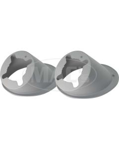 1967-1968 Mustang Parking Light Bezels, Pair
