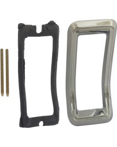 Tail Light Bezel & Gasket Set/ 6 Bezels & 6 Gskt