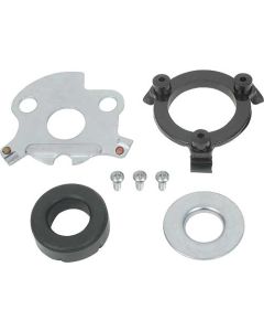 1967 Mustang Non-Woodgrain Steering Wheel Horn Ring Contact Plate Set