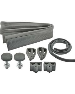 1967-1968 Mustang Hood Seal and Bumper Set, 8 Pieces