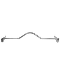 1967-1968 Mustang Curved Monte Carlo Bar with Chrome Finish