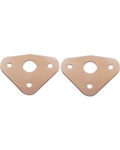 1967-1970 Mustang Leather Windshield Wiper Pivot to Cowl Seals, Pair