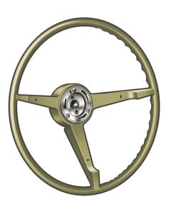1967 Mustang 3-Spoke Steering Wheel, Ivy Gold