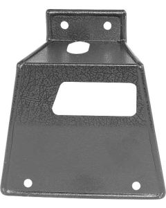 1967-1968 Mustang Fastback Fold Down Rear Seat Latch Cover Plates, Pair