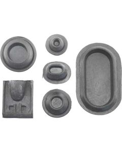 1967 Mustang Rubber Grommet Kit, 29 Pieces