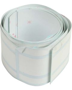 1967 Mustang GT Exterior Side Stripe Kit, White