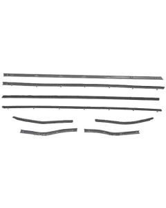 Belt Weatherstrip Kit/ 8 Pcs/ 67-68 Mustang