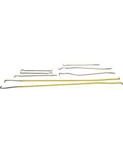 1967-1968 Mustang Door Latch Rod Kit, Left and Right