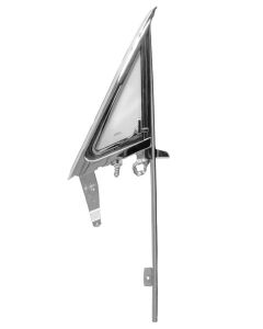 1967 Mustang Vent Window Assembly with Clear Glass, Right