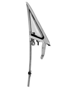 1967 Mustang Vent Window Assembly with Clear Glass, Left