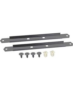 1968 Mustang Inner Door Pull Braces, Black