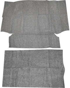 Trunk Mat - Gray Needled Felt - Ford LTD Convertible