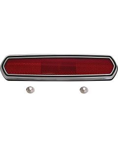 1968 Mustang Rear Side Marker Light Reflector from 2/10/68, Right or Left