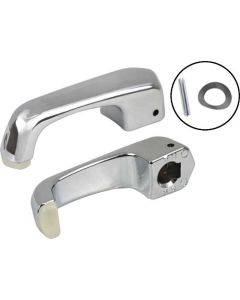 Vent Window Handles/Late Style With Nylon Bumper