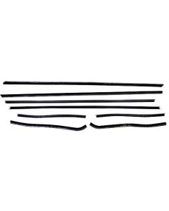 68-9 Flane Belt W/strip Kt 8pc No Upper Chrm Inclded
