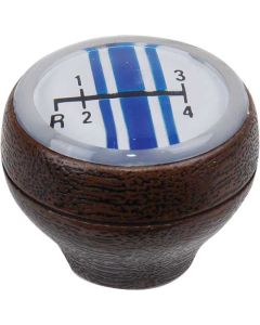 Floor Shift Knob/ 4 Speed/Dark Walnut