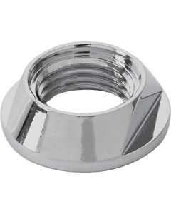 Floorshift Knob Retaining Nut - For All 4 Speeds - Chrome -Ford