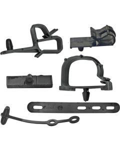 1968 Mustang Wiring Harness Mounting Kit, 24 Pieces