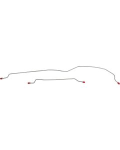 1968-1969 Mustang Brake Line Kit, V8 with Manual Drum Brakes