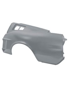 Late 1968 Mustang Fastback OEM-Style Quarter Panel without Indentation, Left