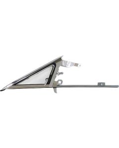 1968 Mustang Vent Window Assembly with Clear Glass, Left