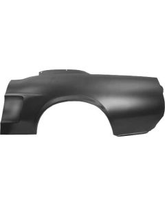 Late 1968 Mustang Coupe OEM-Style Quarter Panel without Indentation, Left