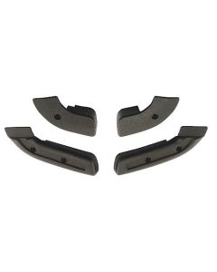 Seatback Hinge Cover Set/ 4 Pcs/ Black