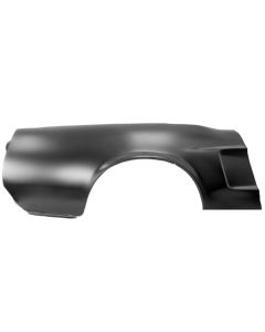 Late 1968 Mustang Convertible OEM-Style Quarter Panel without Indentation, Right