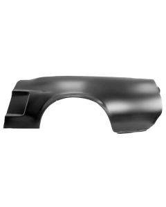 Late 1968 Mustang Convertible OEM-Style Quarter Panel without Indentation, Left