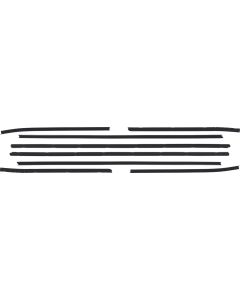 Belt Weatherstrip Kit/ 8pcs/ Galaxie 2dr Fastback