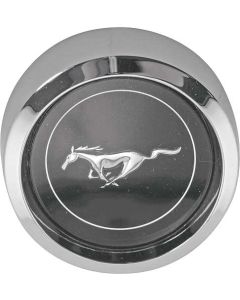 1969 Mustang Magnum 500 Wheel Center Cap with Black Background