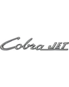 1969-1970 Mustang Cobra Jet Hood Scoop Emblem