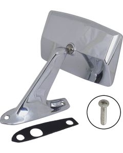 1969-1970 Mustang Chrome Outside Rear View Mirror, Left