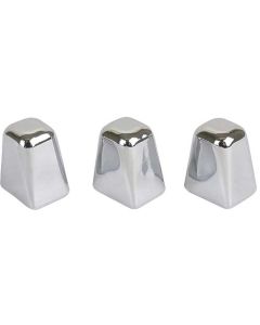 1969-1970 Mustang Heater Control Knob Set, 3 Pieces