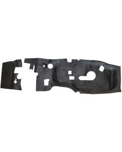 1969-1970 Mustang Mach 1 Firewall Insulation Kit with Mounting Hardware for Cars with A/C