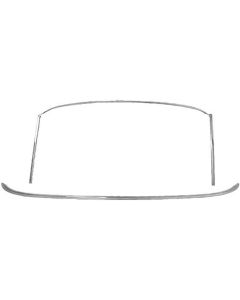 1969-1970 Mustang Fastback Windshield Molding Set, 5 Pieces