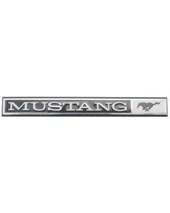1969-1970 Mustang Peel and Stick Type Dash Panel Emblem Insert