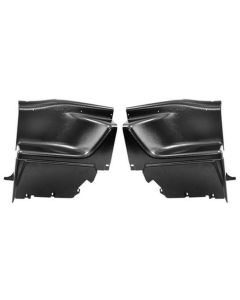 Qtr Panel Trims / Fastback / Fold Seat / 2 Pcs / Lower