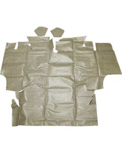 1969-1970 Mustang Fastback Vinyl and Fleece Trunk Mat with Speckled #18 Pattern