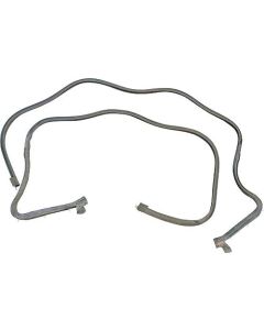 1969-1970 Mustang Fastback Roof Rail Seals, Pair