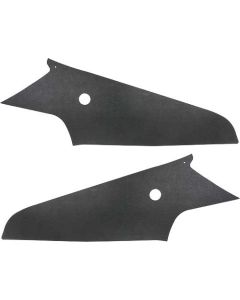 1969-1970 Mustang Fastback Sail Panels, Black Textured Panel Board