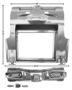 1969-1970 Mustang Coupe or Fastback Complete Trunk Floor