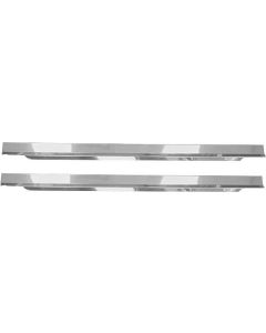 1969-1970 Mustang Stainless Steel Accessory Door Sill Plates, Pair
