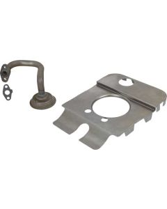 1969-1970 Mustang Oil Pan Baffle with Pickup Tube and Screen, Boss 302 V8