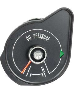 1969 Mustang Oil Pressure Gauge with Black Face