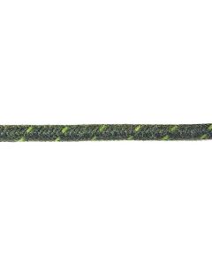 Bulk Wire - Black With Green Tracer - 16 Gauge - Cloth Covered - Sold By The Foot