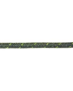Bulk Wire - Black With Green Tracer - 16 Gauge - Cloth Covered - Sold By The Foot